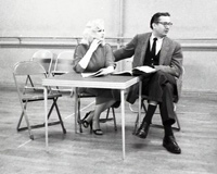 Sabrina's rehearsals for the Steve Allen Show, 1958-03-09