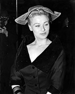 Sabrina at Anthea Askey's wedding