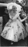 Sabrina at the Ascot races 1957