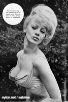  Sabrina with pout and beehive