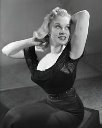 Sabrina (Norma Sykes) February 1955