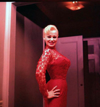 Sabrina (Norma Sykes) in a doorway