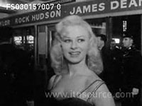 Sabrina at the premiere of Giat 1957