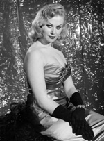 sabrina in black gloves