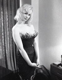 Sabrina in a hotel 1958