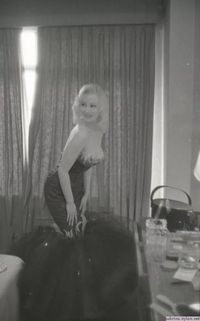 Sabrina in a hotel 1958