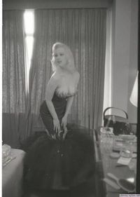Sabrina in a hotel 1958