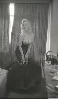 Sabrina in a hotel 1958