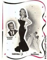 Sabrina Pleasures of Paris playbill