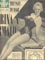 Sabrina (Norma Sykes) mermaid 1960