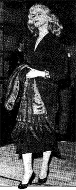 Sabrina snubbed at the Savoy, September 1956