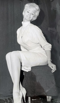 Sabrina has a happy sit down