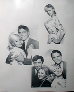 Sabrina in The Loving Couch programme 1965