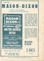 Sabrina Show Brisbane 1959