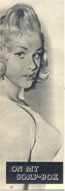 Sabrina on her soap box